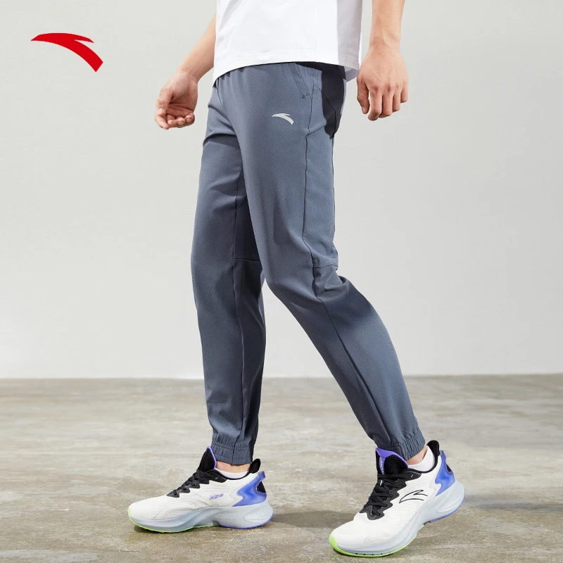 ANTA空调裤丨安踏防晒男女夏季冰丝梭织百搭透气速干长裤裤子男裤