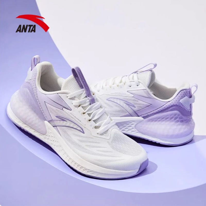 安踏C37+软底轻便跑步鞋女2024夏季软底轻质跳绳鞋透气舒适运动鞋