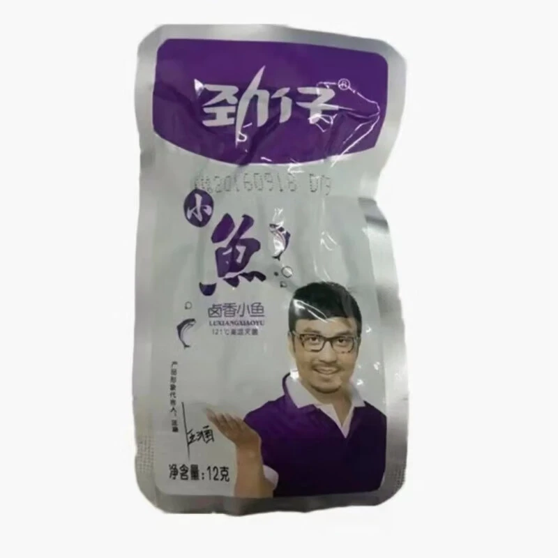 劲仔 卤香味小鱼干12g／袋