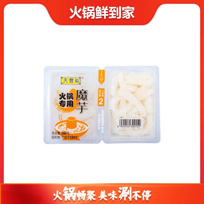 天丰裕火锅魔芋(丝结+毛肚)280g