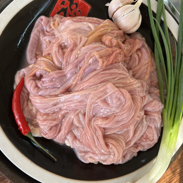 【猪副食-顺丰包邮】大别山农户熟食喂养黑毛土猪大肠小肠猪肝