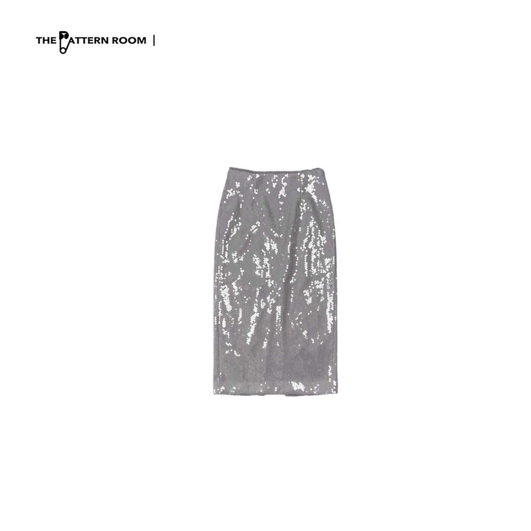 The pattern room｜流光人鱼姬冰透烟紫亮片半裙