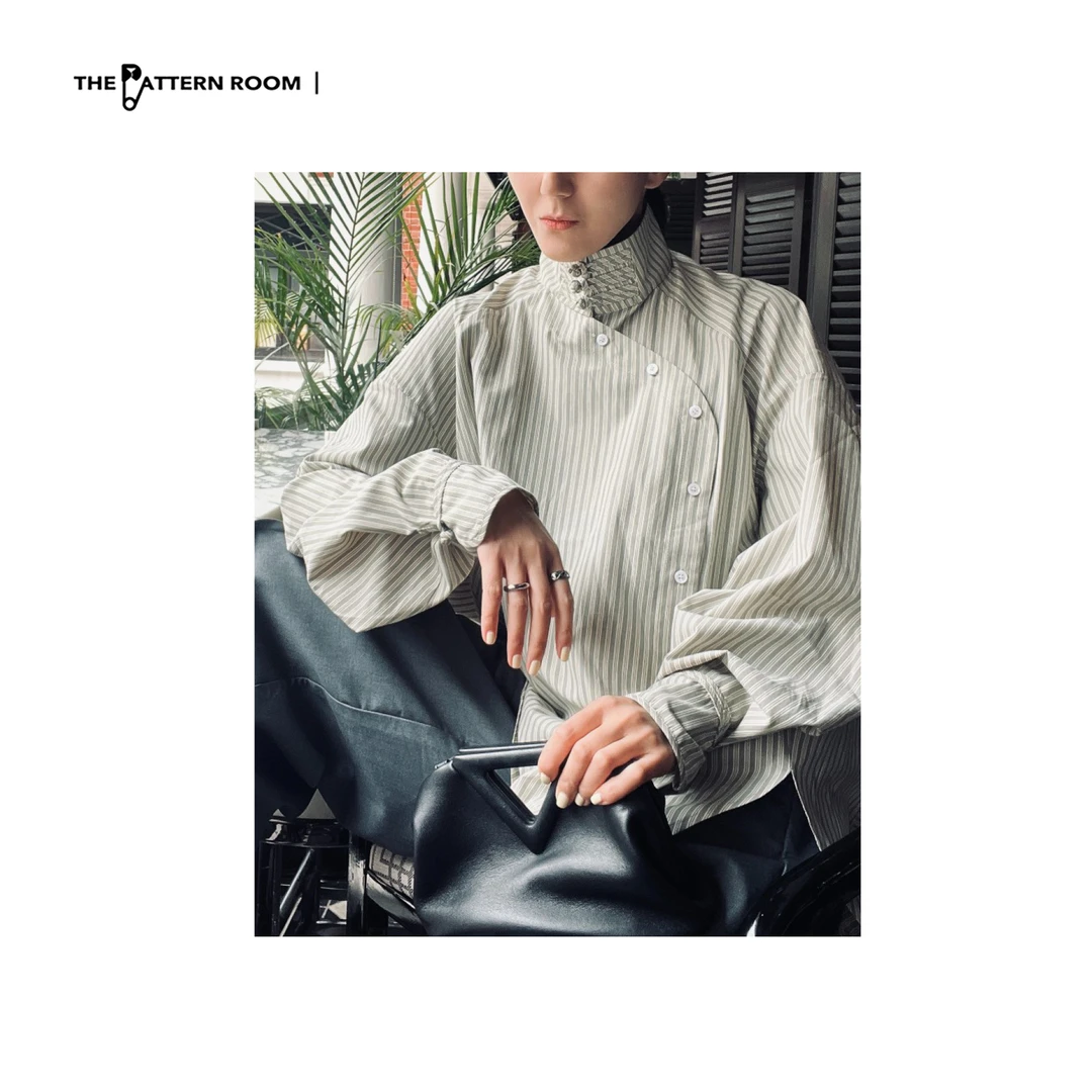 The pattern room | 新中式条纹衬衫