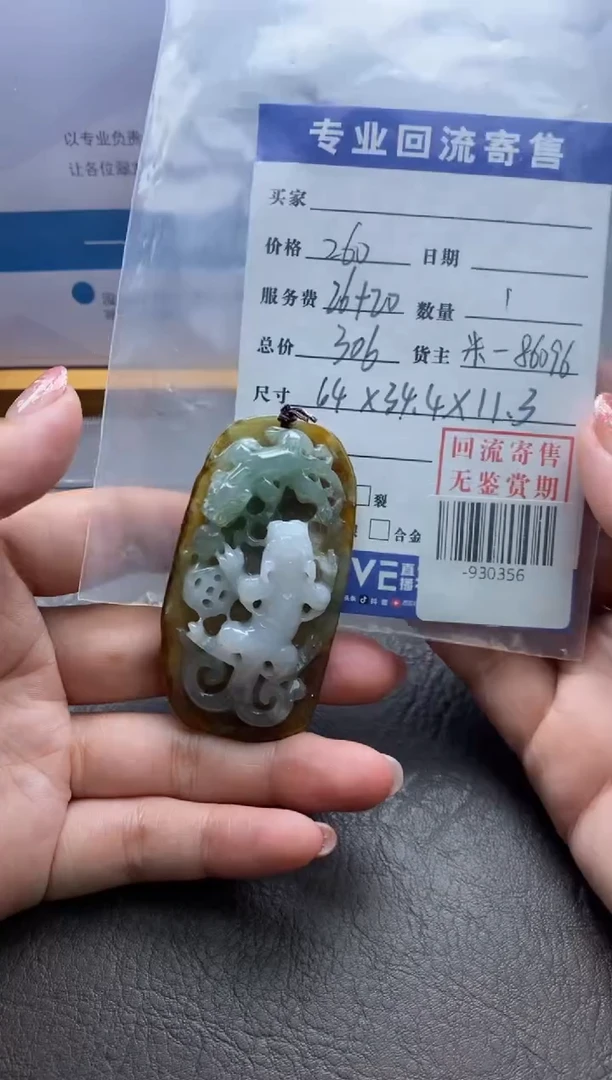 【闪购商品】翡翠颈饰未镶嵌多人-930356