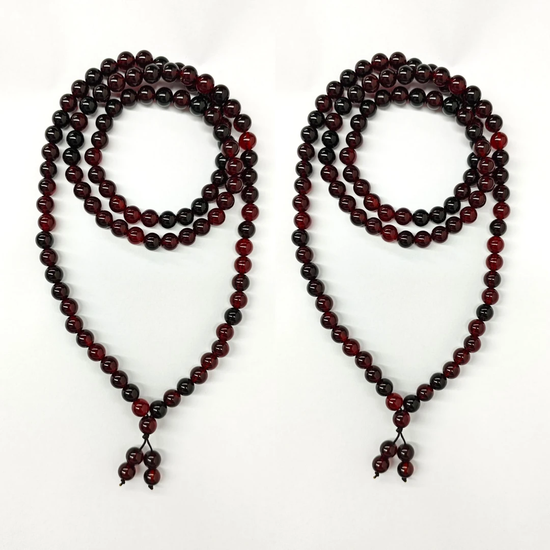 血离子血红玛瑙项链A28-228赠礼盒(多样性发货发一个）