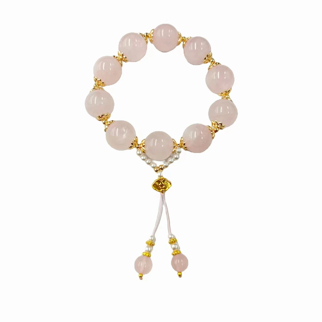 粉水晶手串H05-59赠礼盒（多样性发）