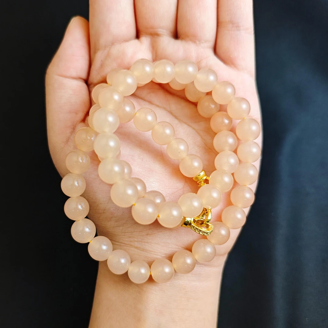 厚桩粉色塔链A28-171赠礼盒(多样性发)