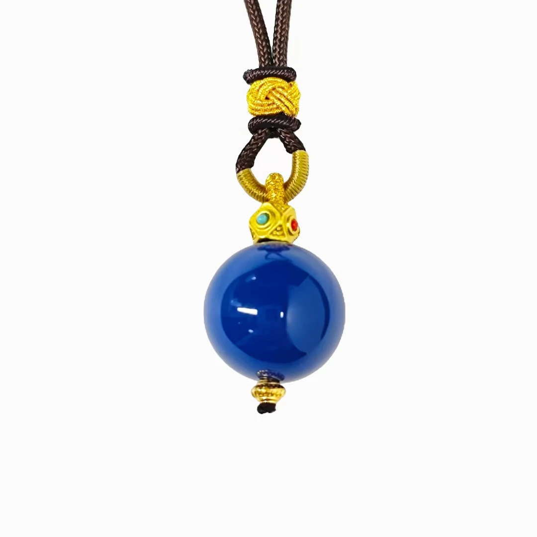 星际蓝舒俱玛瑙吊坠C02-44赠链礼盒(多样性发)