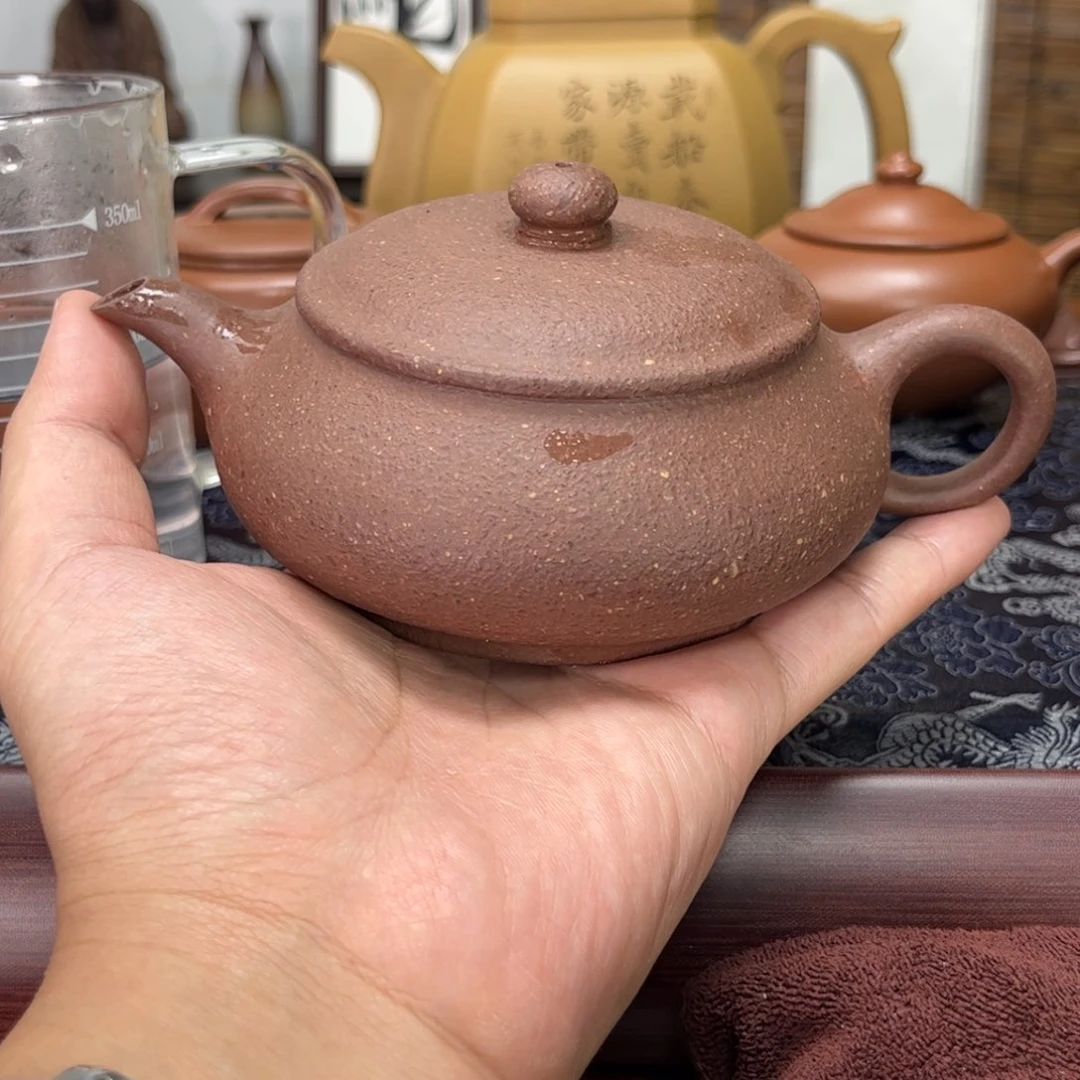 鹏*鹏宜兴紫砂壶半手工210cc