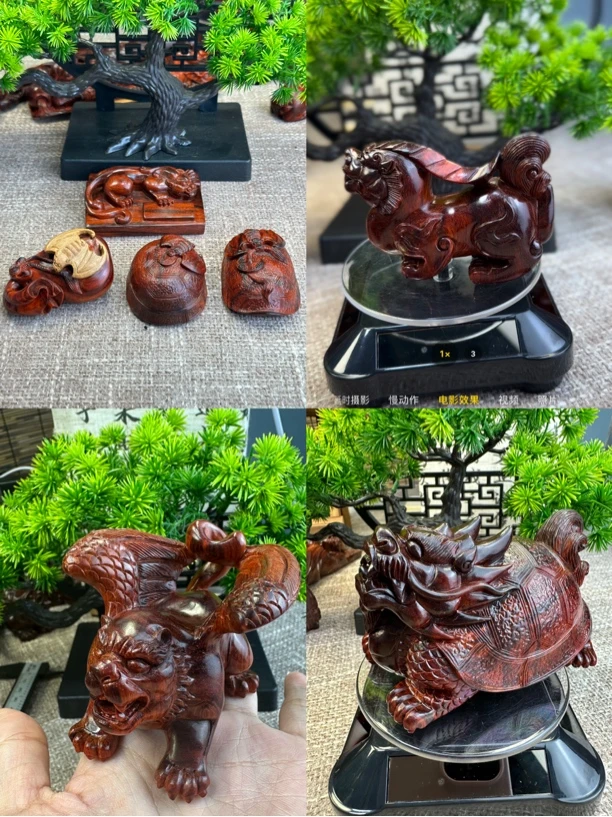 印度小叶紫檀纯手工雕刻拍品链接
