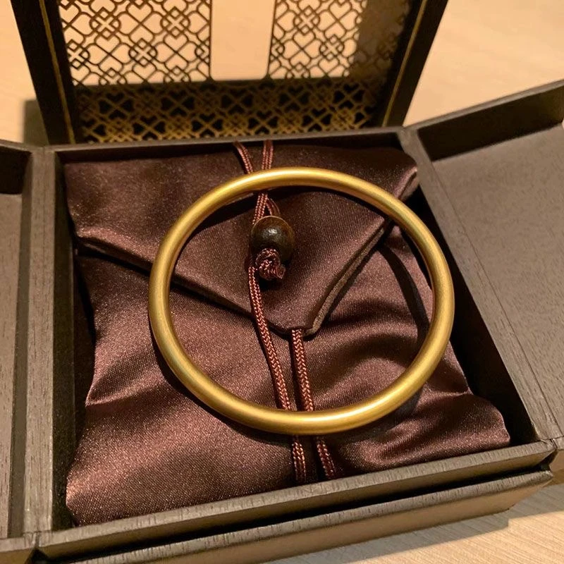 古法传承素圈手镯