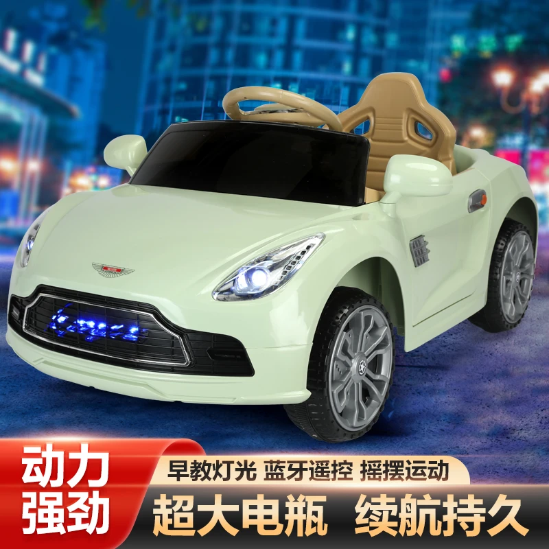 五羊四轮童车玩具还原真车轿跑充电款 11