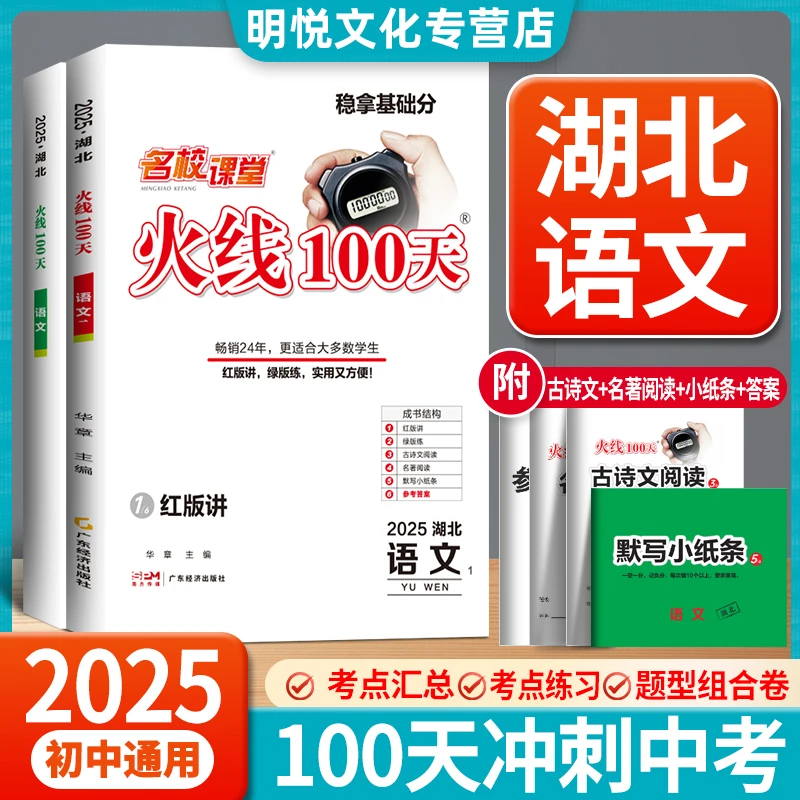 【湖北版】2025名校课堂火线100天中考总复习解题技巧试卷初三复习
