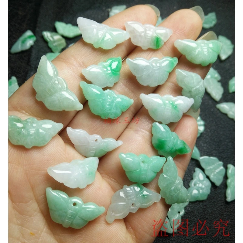 飘绿DIY配件蝴蝶小配饰手工坠子民族风时尚饰品雕刻