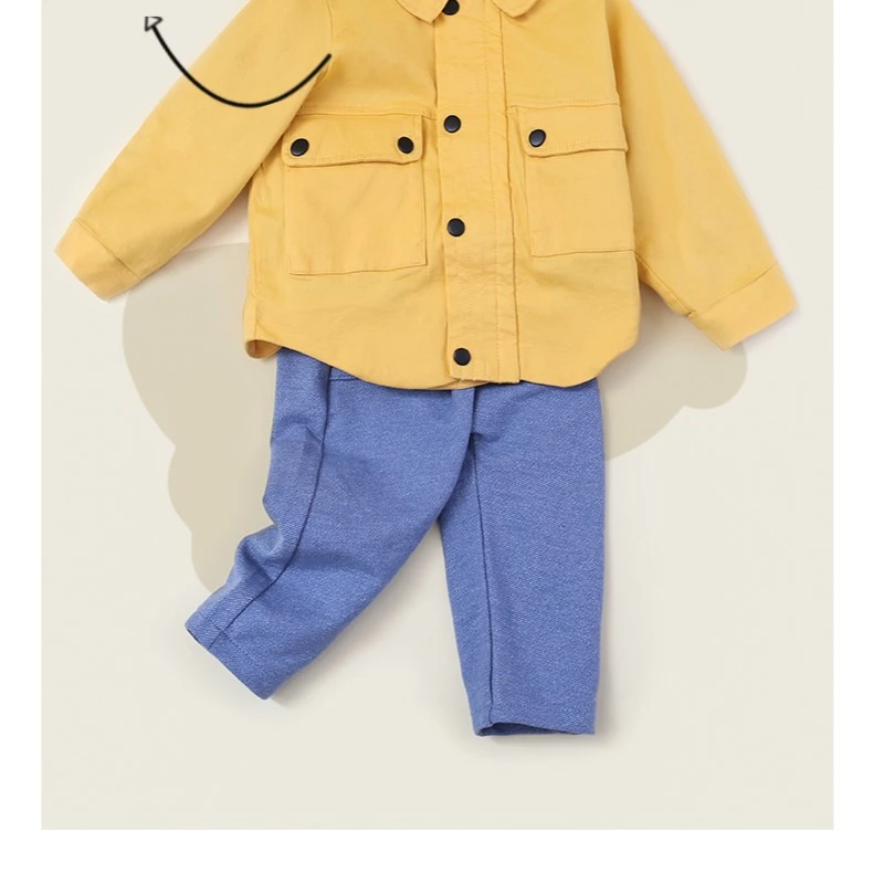 5240米乐熊 男女宝针织哈伦裤子儿童童装春秋新款M5240KA13休闲