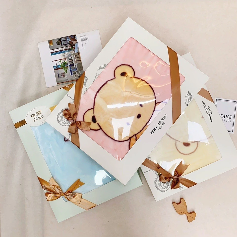 42107米乐熊 字母熊毛毯子童被儿童婴儿用品夏季幼儿MME42107印花