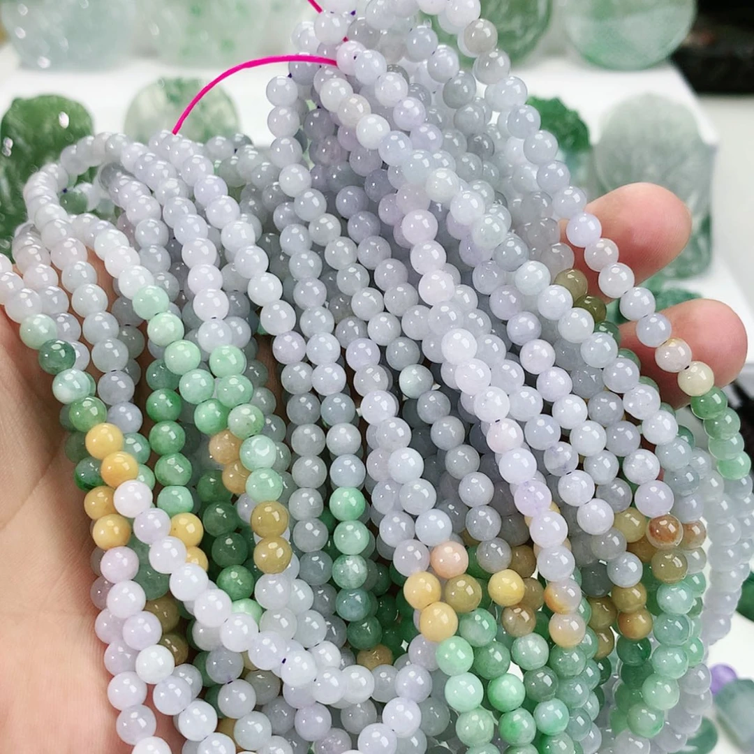 【闪购商品】翡翠项链未镶嵌新人福利价发其一，卡5.5mm