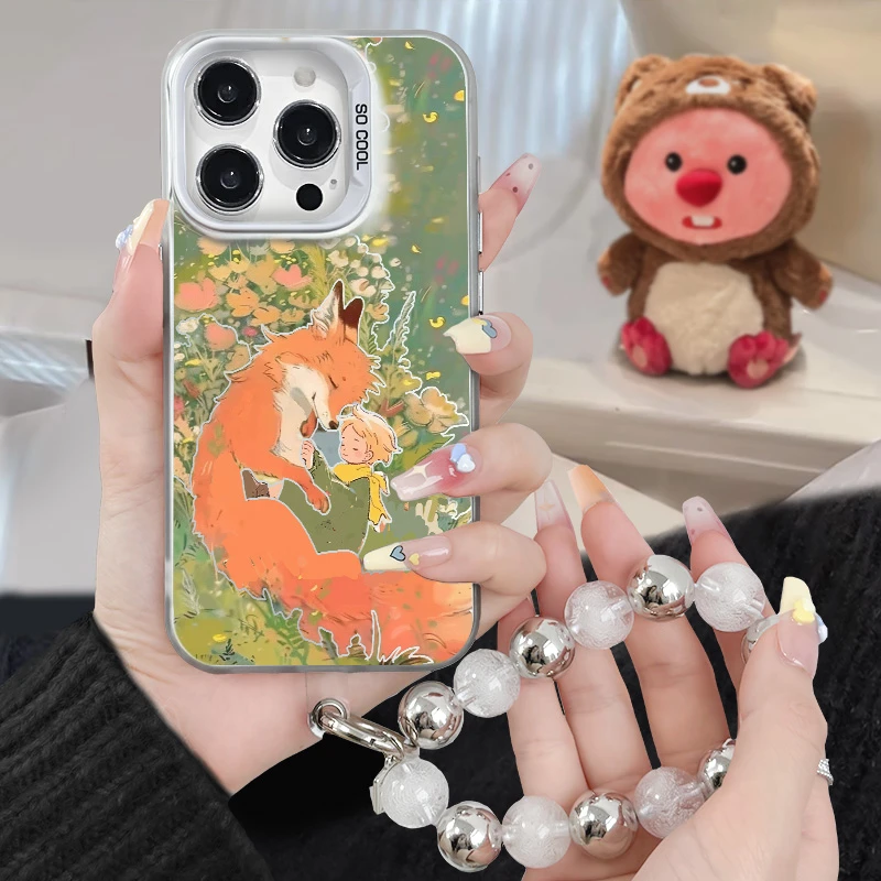 酣睡小王子适用苹果16iPhone15华为OPPOvivo小米手机壳个性保护套