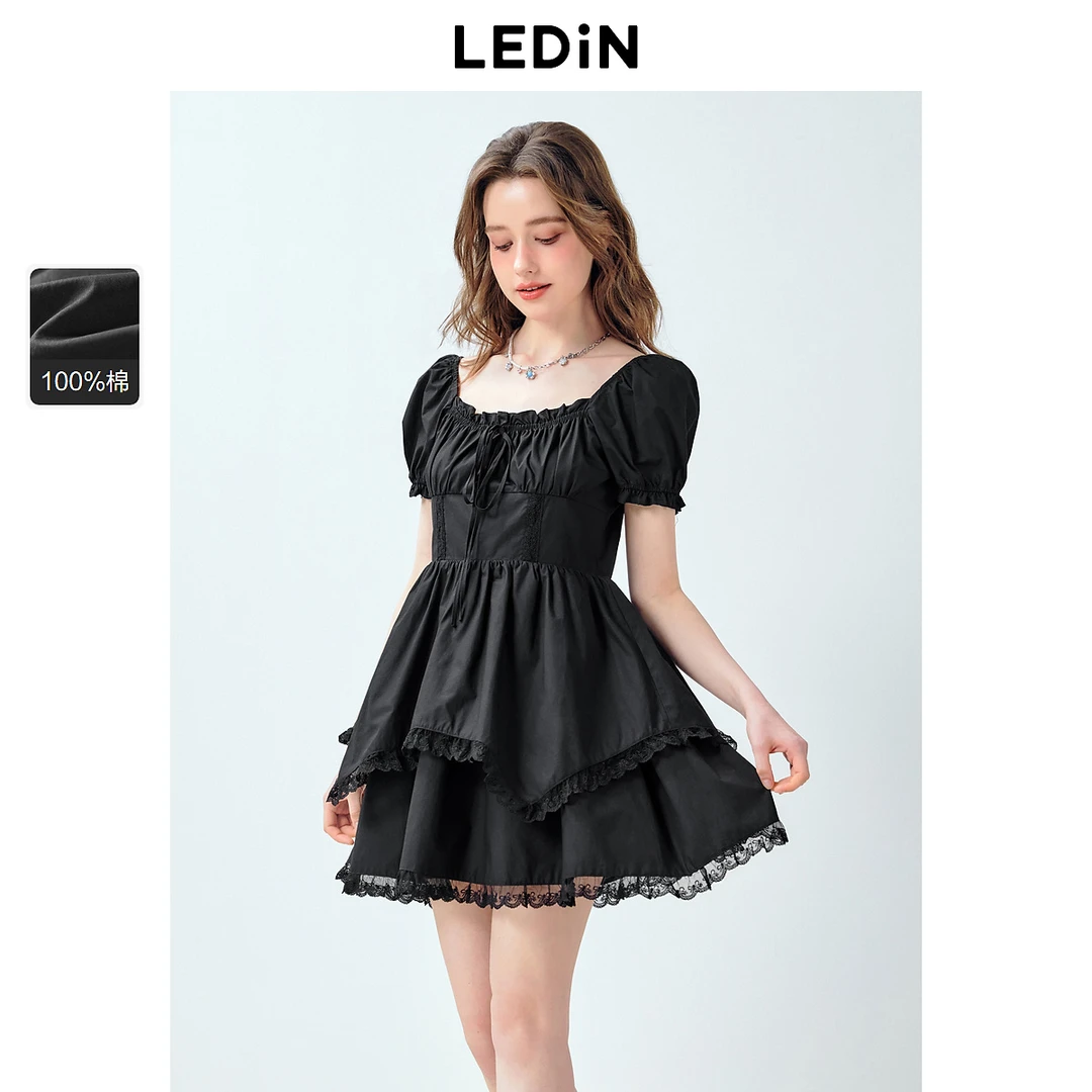 乐町收腰蛋糕连衣裙