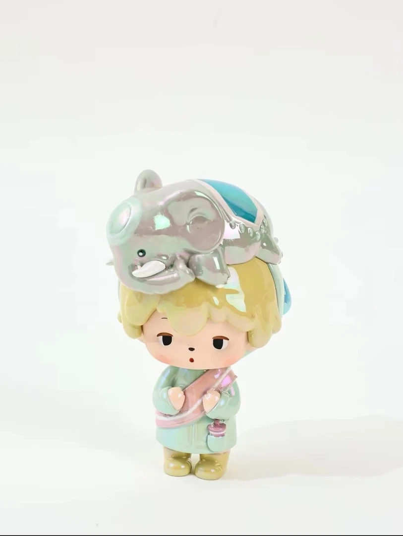 【拆盒】阿吉弟弟炫彩电镀版系列盲盒整盒端盒手办潮玩收藏男女礼物