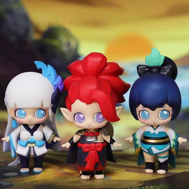 【拆盒】阴阳师 琪拉宝宝 二代摆件款式盲盒手办