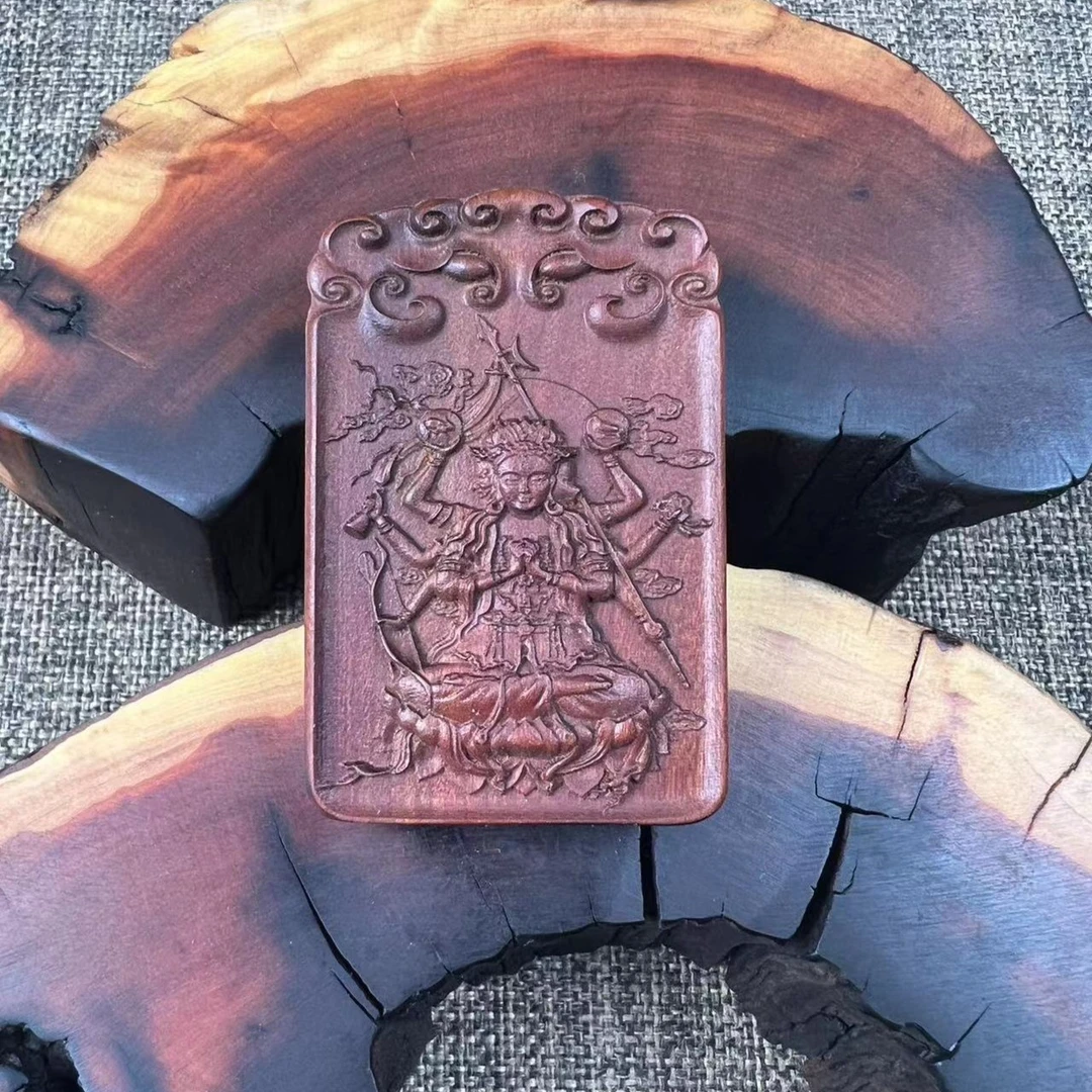 雷击枣木斗姆元君脖挂（已+）