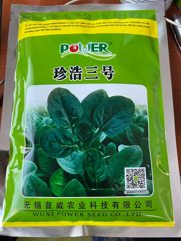 地趴菠菜 珍浩三号 黑木耳 厚圆叶 适合基地或大户种植