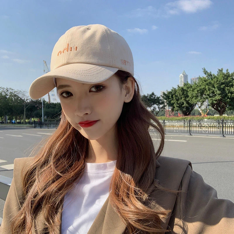 皮尔卡丹帽子女韩版遮阳防晒帽男女情侣通用休闲运动大头围鸭舌帽