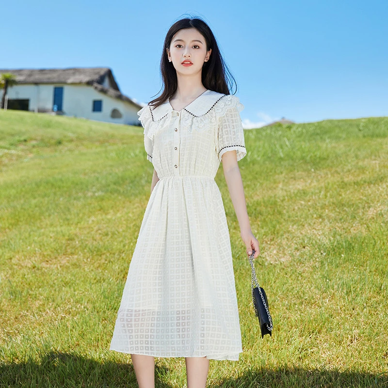 女大童连衣裙夏季洋气2024新款儿童洋气时髦公主女童夏季女孩裙子