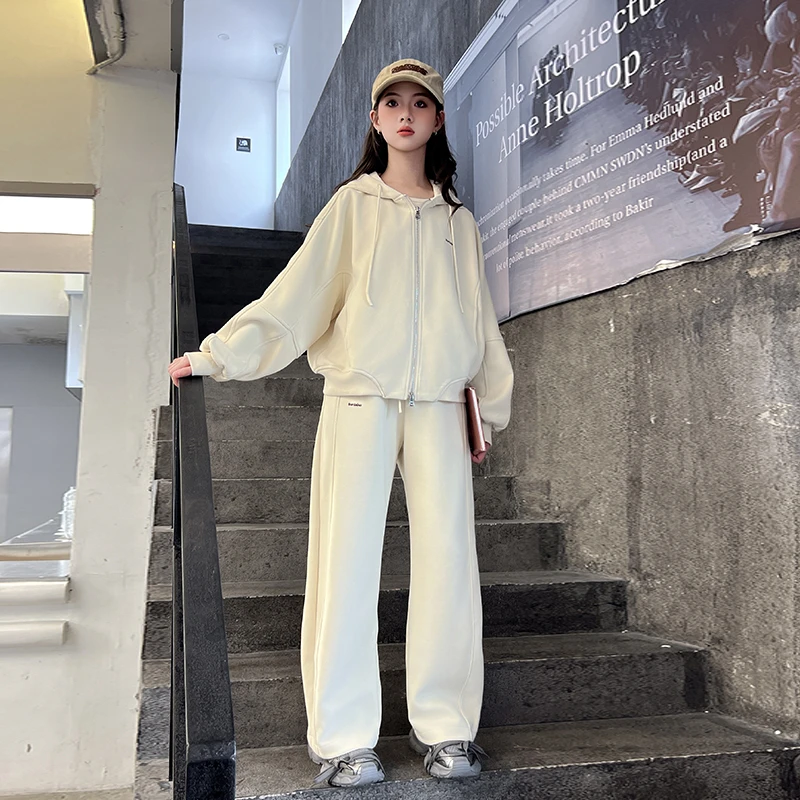 女童套装春装2025新款儿童洋气中学生12大童春秋潮酷穿搭15岁衣服