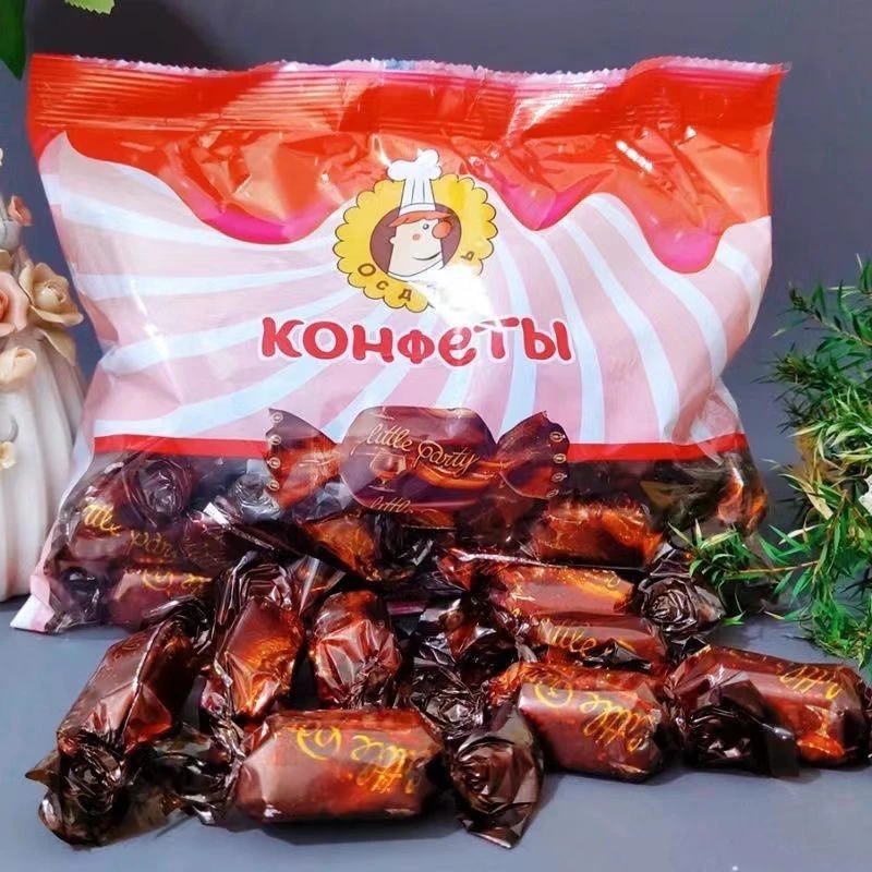 酒心巧克力糖果俄罗斯进口威士忌夹心糖俄小淼80后怀旧年货喜糖