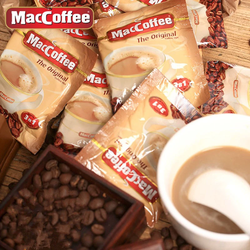 马来西亚原装进口美卡菲品牌咖啡味三合一速溶营养美能量味醇香浓