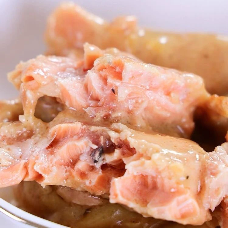 三文鱼罐头正宗芥末味原装进口即食品170克下酒新鲜下饭营养美味