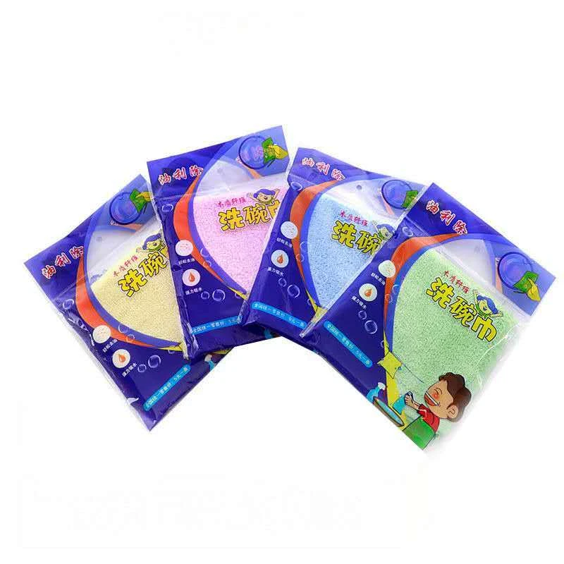 正品油利除洗碗巾木纤维不沾油抹布厨房清洁神器耐用不易破