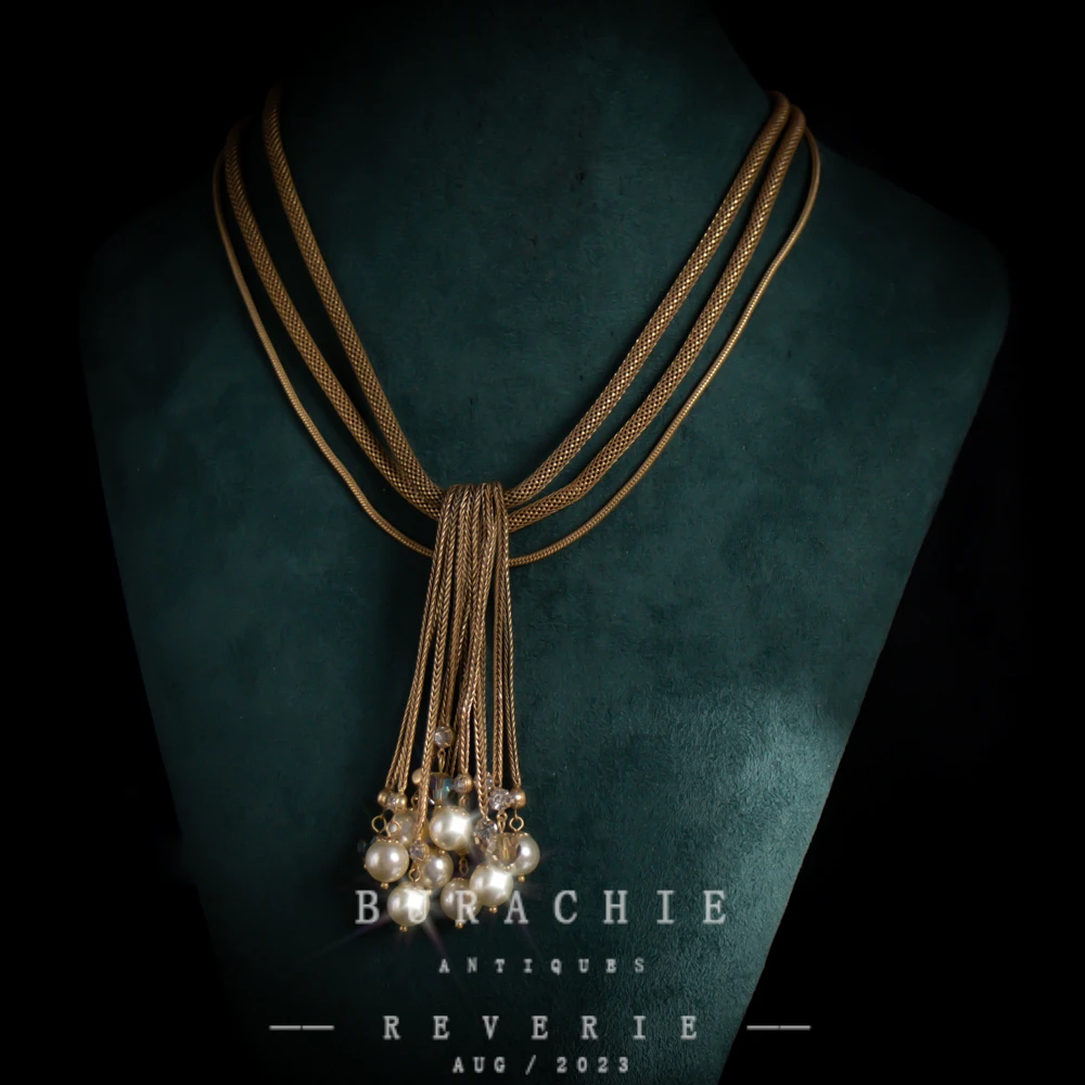 铜合金仿水晶项链 【4574】周年珍藏英｜经典原标克拉款CrownFrett