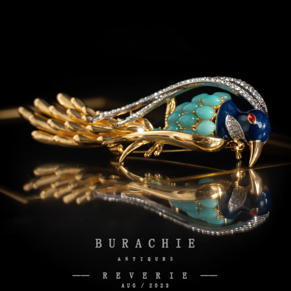 铜合金胸针 【9753】周年珍藏英｜经典原标克拉款CrownFrett