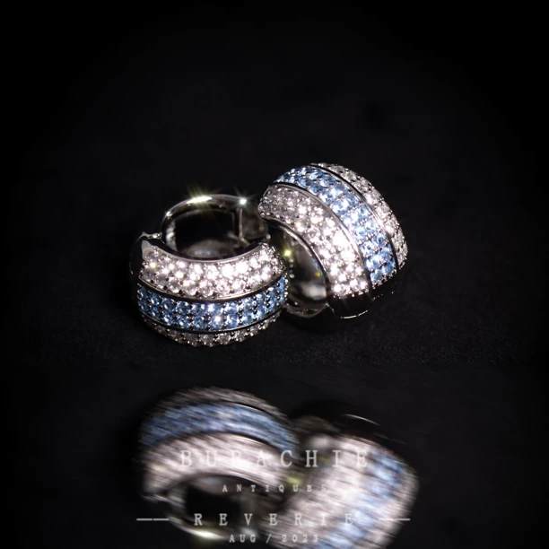 铜合金仿水晶耳饰 【7159】 太美了意｜Alet｜色彩盎然的时髦精