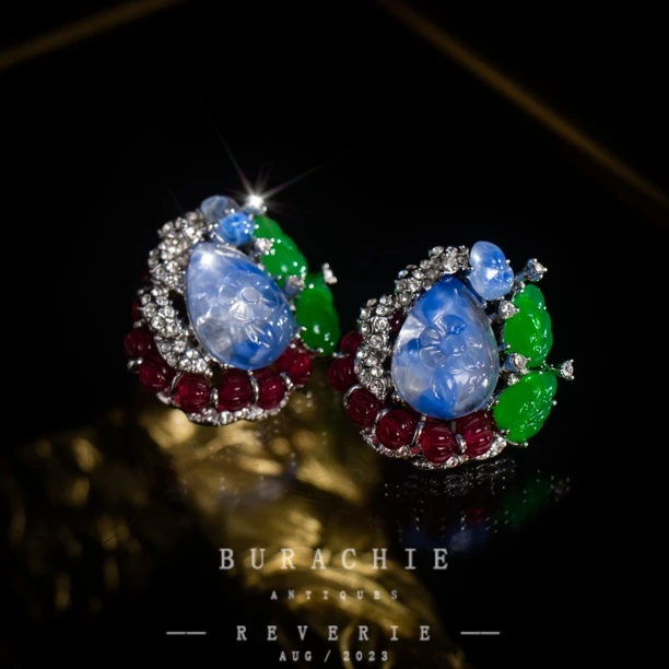 铜合金耳饰 【2290】周年珍藏英｜经典原标克拉款CrownFrett