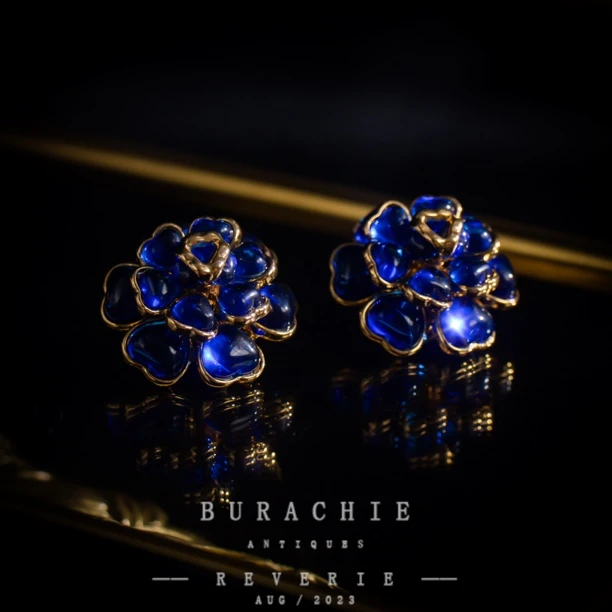 铜合金仿水晶耳饰 【4793】周年珍藏英｜经典原标克拉款CrownFrett