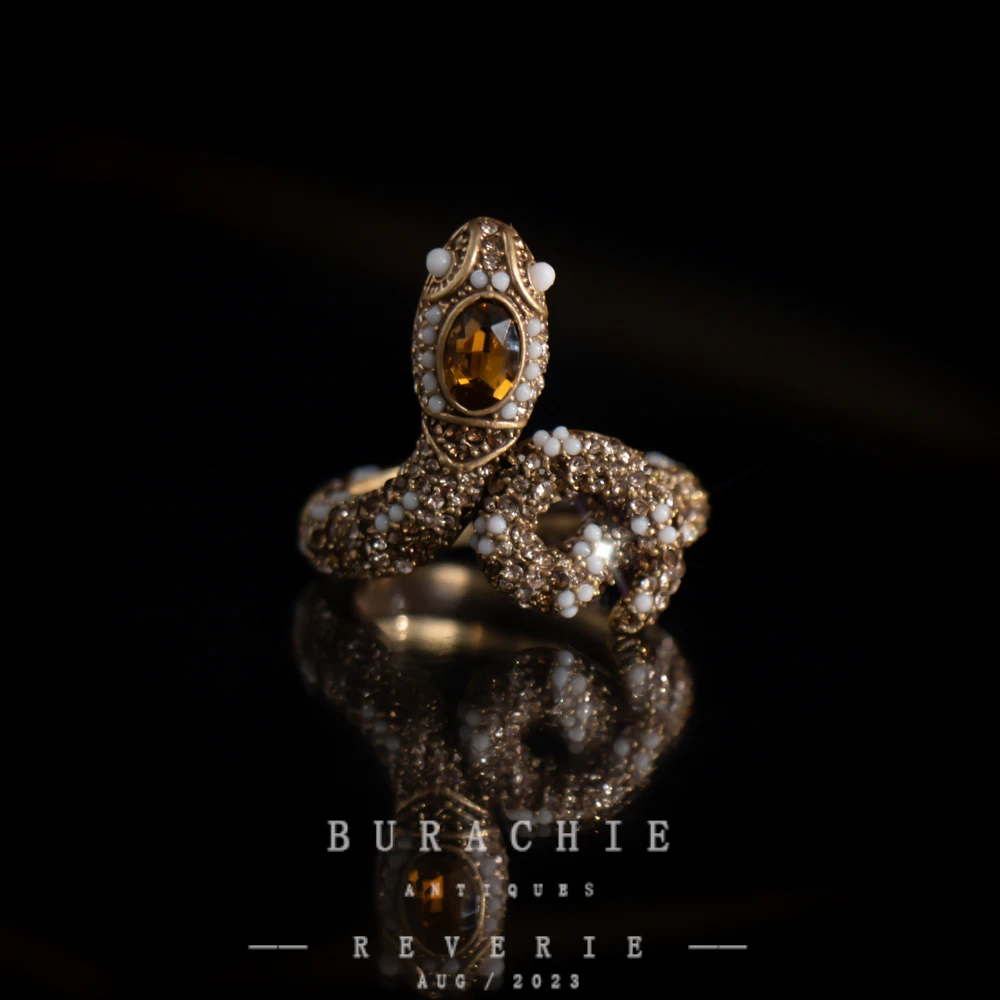 铜合金仿水晶戒指 【4402】周年珍藏英｜经典原标克拉款CrownFrett