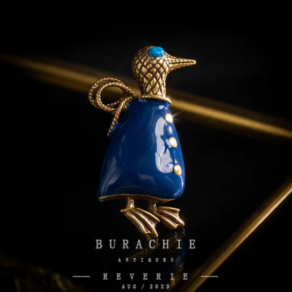 铜合金仿水晶胸针 【7001】周年珍藏英｜经典原标克拉款CrownFrett