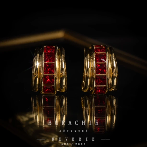 铜合金仿水晶耳饰 【3148】店主珍藏巴黎风格致敬香奶奶