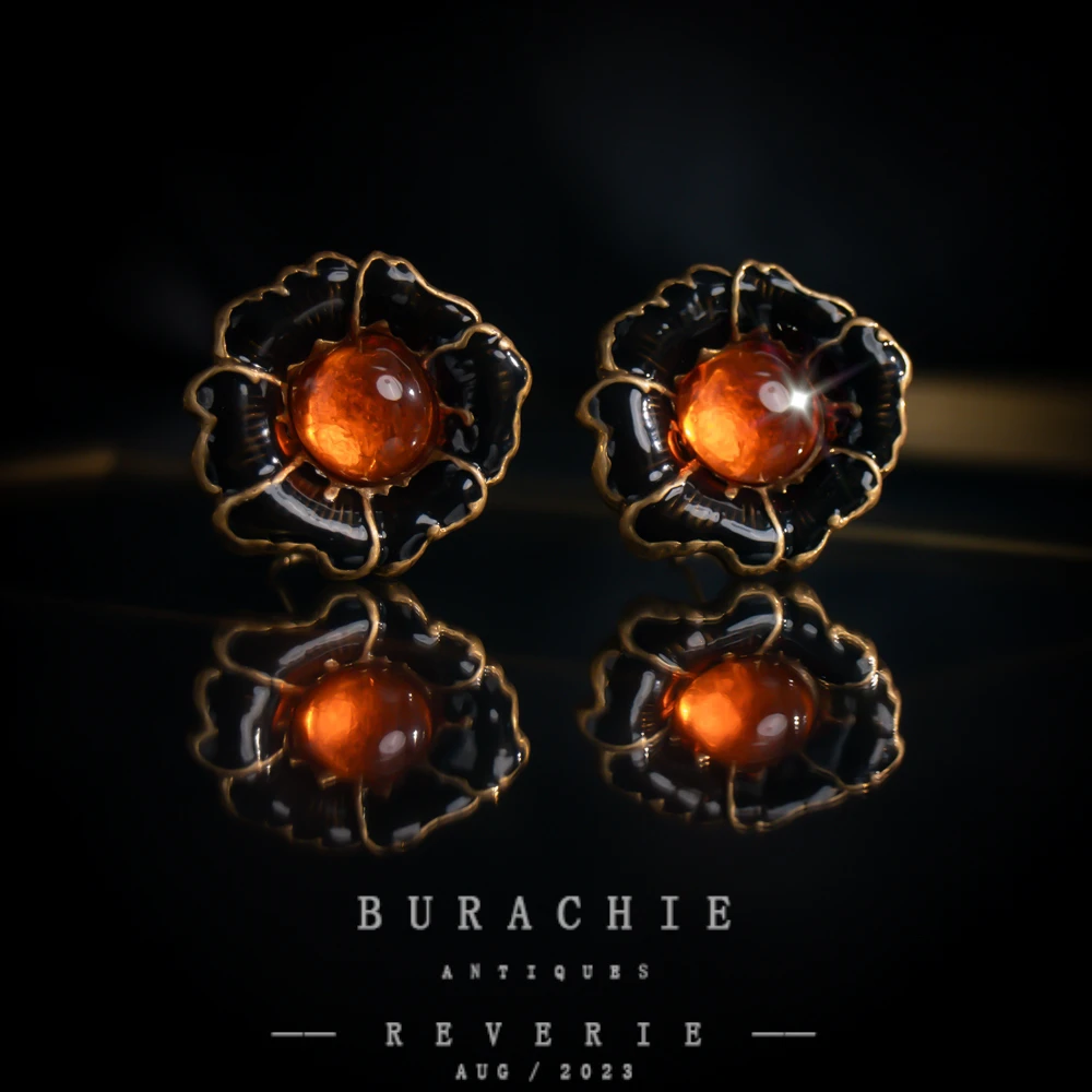 铜合金仿水晶耳饰 【3375】周年珍藏英｜经典原标克拉款CrownFrett