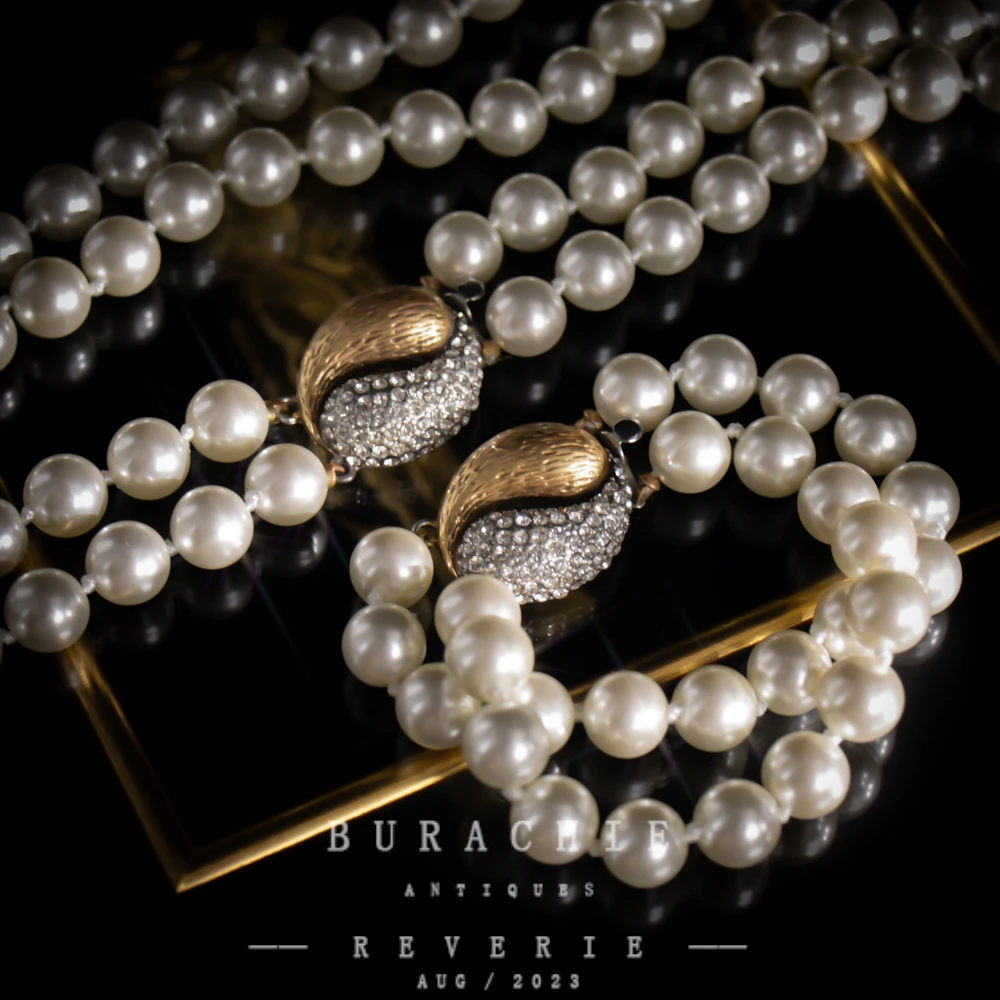 铜合金仿珍珠手链 【2666】周年珍藏英｜经典原标克拉款CrownFrett