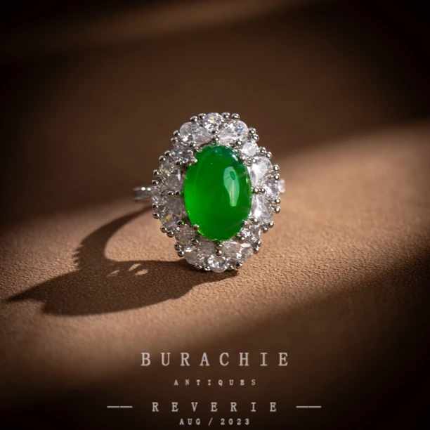 铜合金仿水晶戒指 【2217】戒指太美了限定珍藏私人商