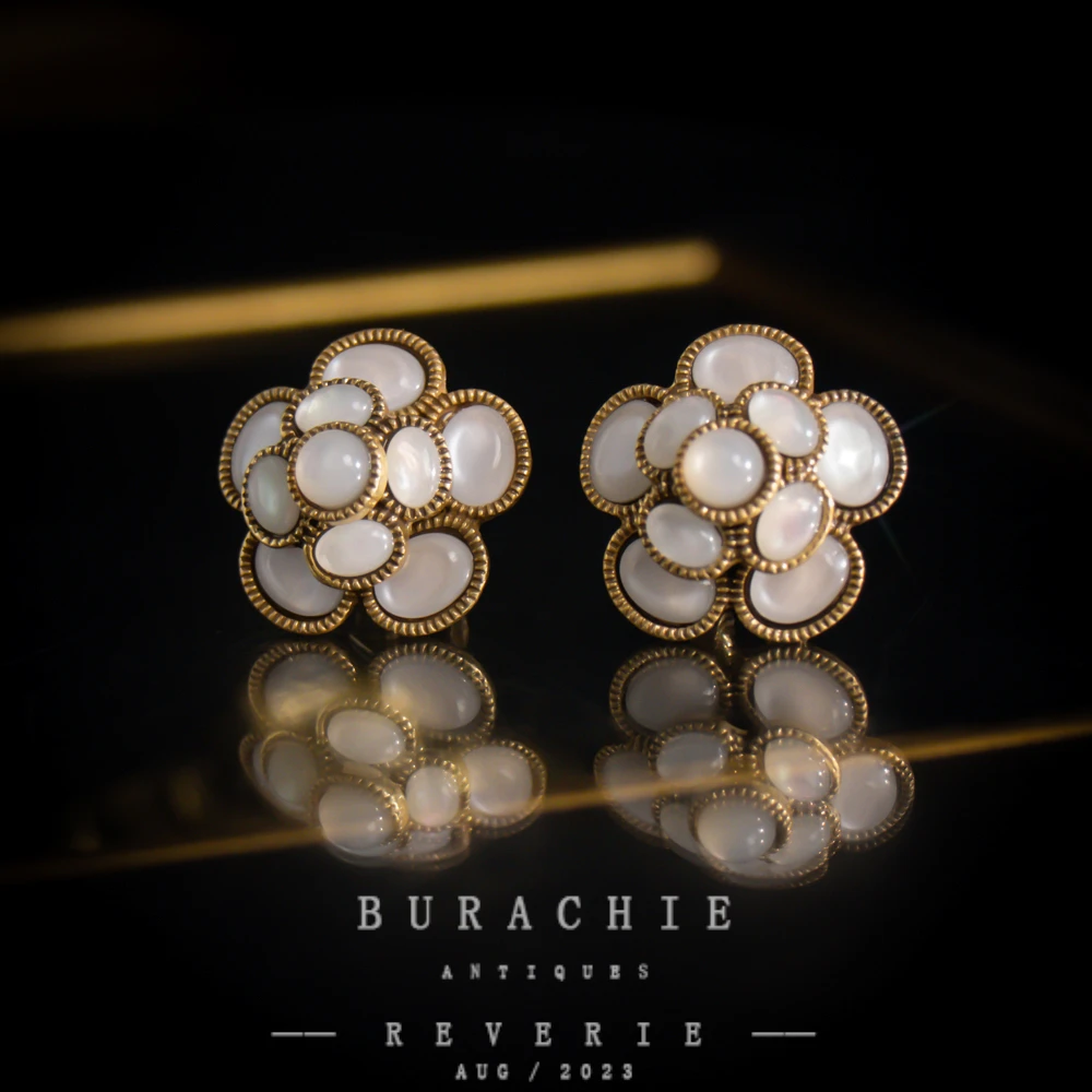 铜合金仿水晶耳饰 【7282】周年珍藏英｜经典原标克拉款CrownFrett