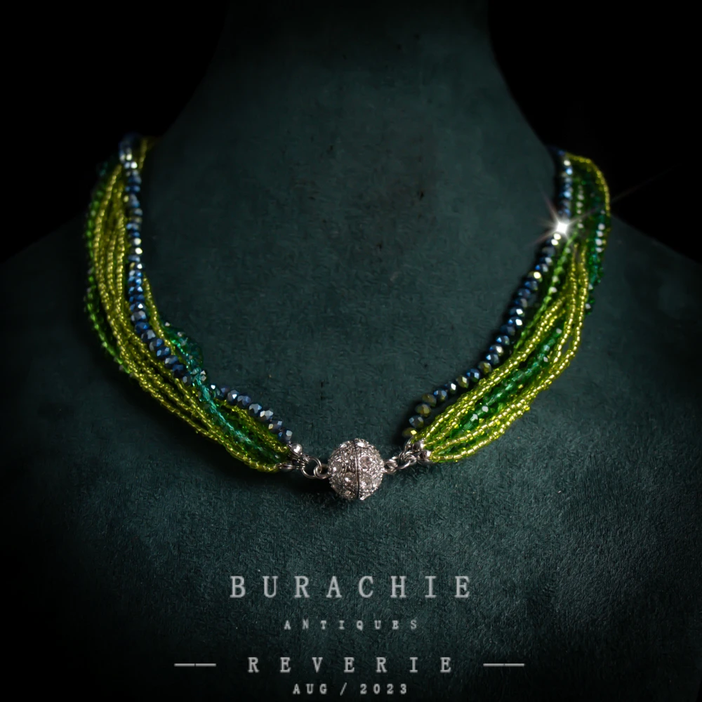 铜合金仿水晶项链 【2354】周年珍藏英｜经典原标克拉款CrownFrett