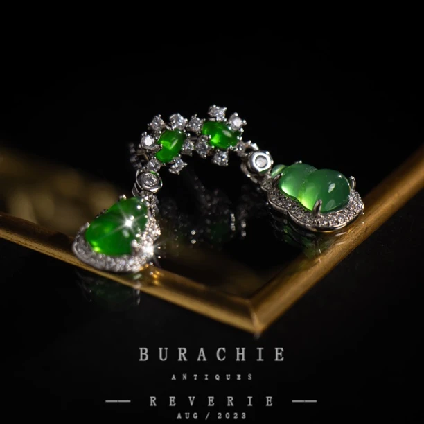 铜合金仿水晶耳饰 【2228】耳饰 英｜经典原标克拉款收工匠流光溢彩