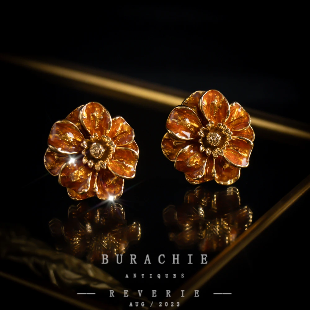 铜合金仿水晶耳饰 【7308】意｜精品店 高级即视感闪烁