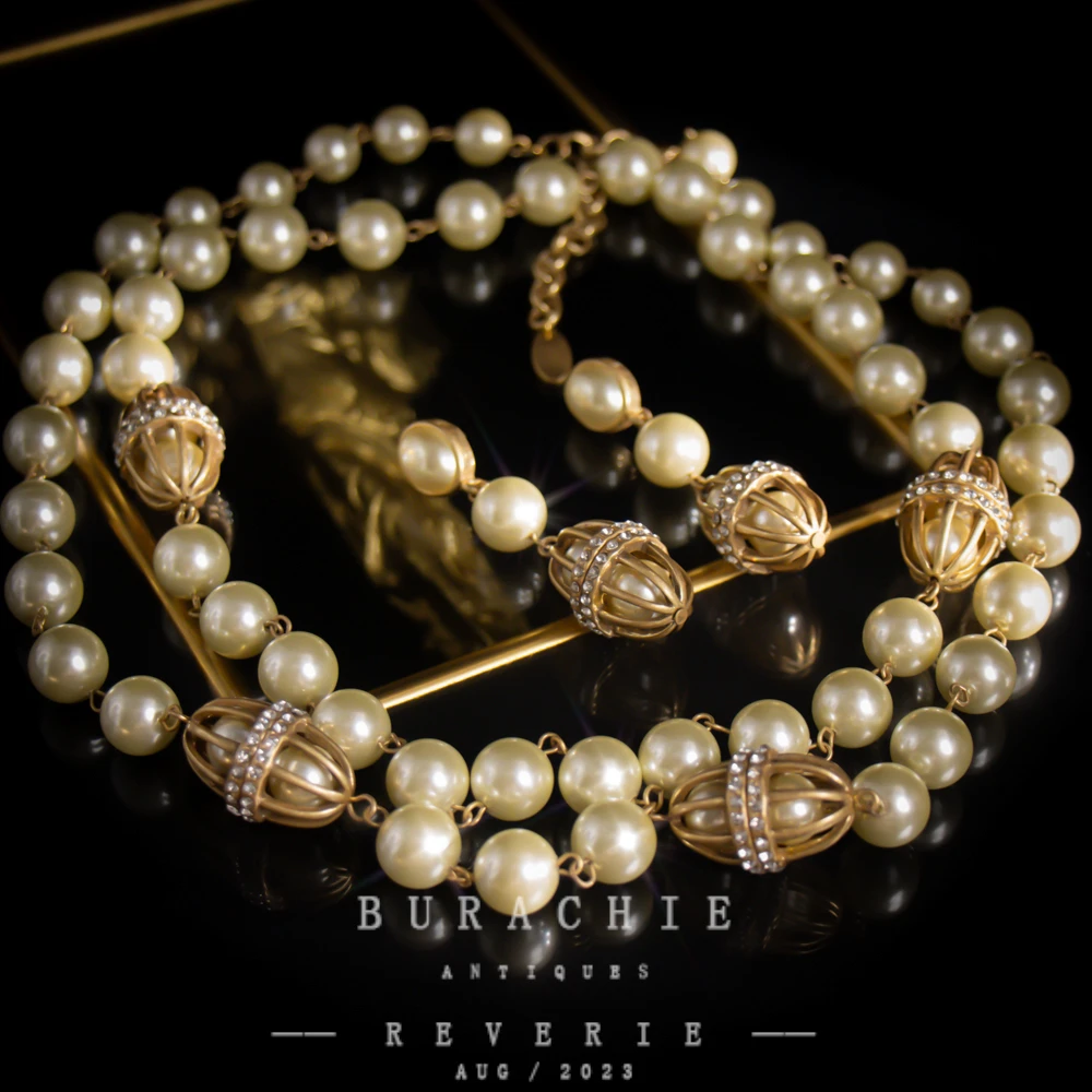 铜合金仿珍珠耳饰 【8240】周年珍藏英｜经典原标克拉款CrownFrett